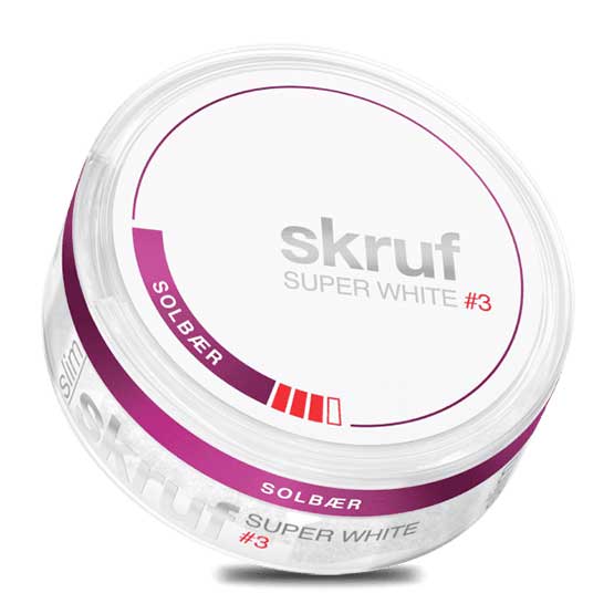 Skruf Super White - Solbær #3 (Blackcurrant)