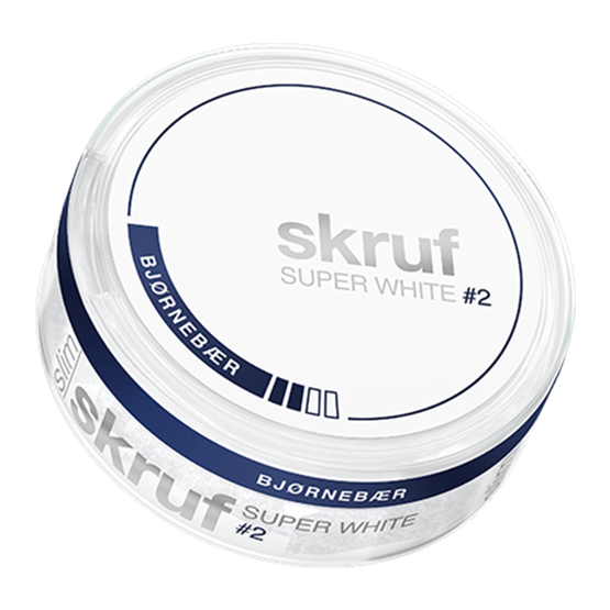 Skruf Super White - Bjørnebær (blackberry) #2